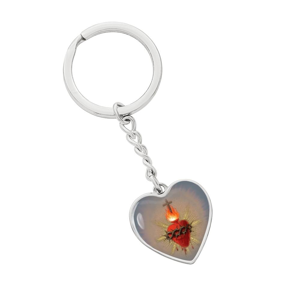 Sacred Heart Jesus Keychain