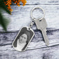 St Thérèse of Lisieux dog tag keychain