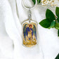 St Michael the Archangel dog tag keychain
