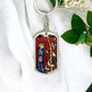 St Francis of Assisi dog tag keychain