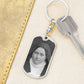St Thérèse of Lisieux dog tag keychain