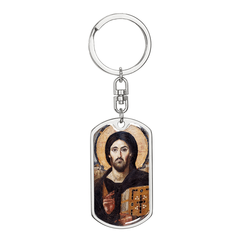 Jesus Christ Pantocrator of Sinai keychain