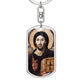 Jesus Christ Pantocrator of Sinai keychain