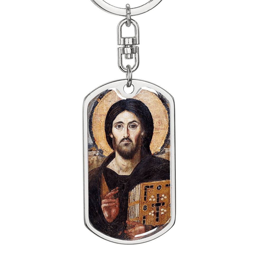 Jesus Christ Pantocrator of Sinai keychain