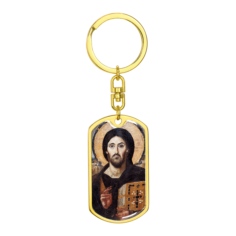 Jesus Christ Pantocrator of Sinai keychain