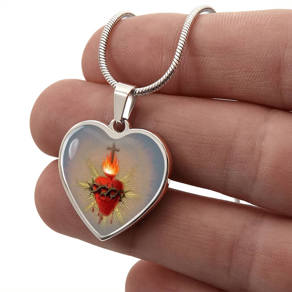 Most Sacred Heart of Jesus pendant necklace