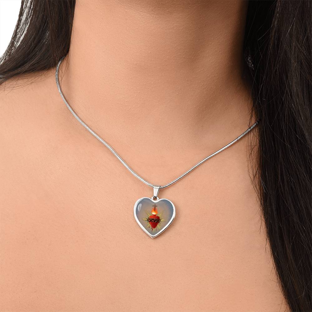 Most Sacred Heart of Jesus pendant necklace