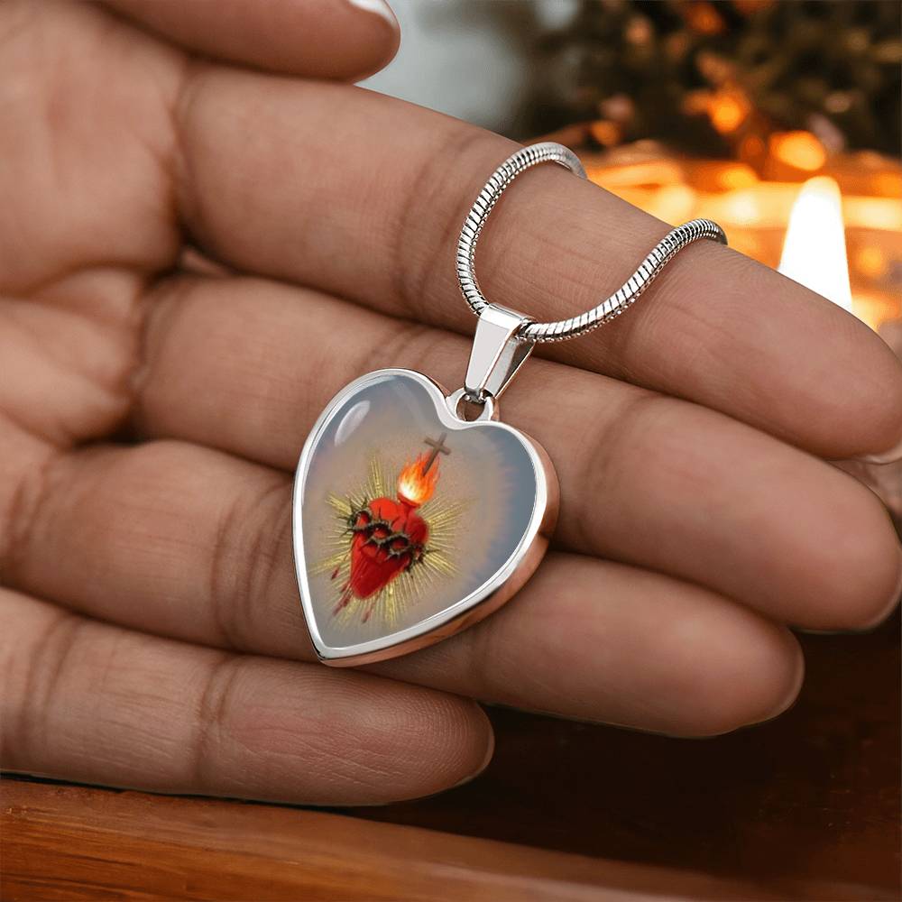 Most Sacred Heart of Jesus pendant necklace