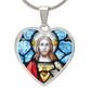 Sarced Hert of Jesus Necklace
