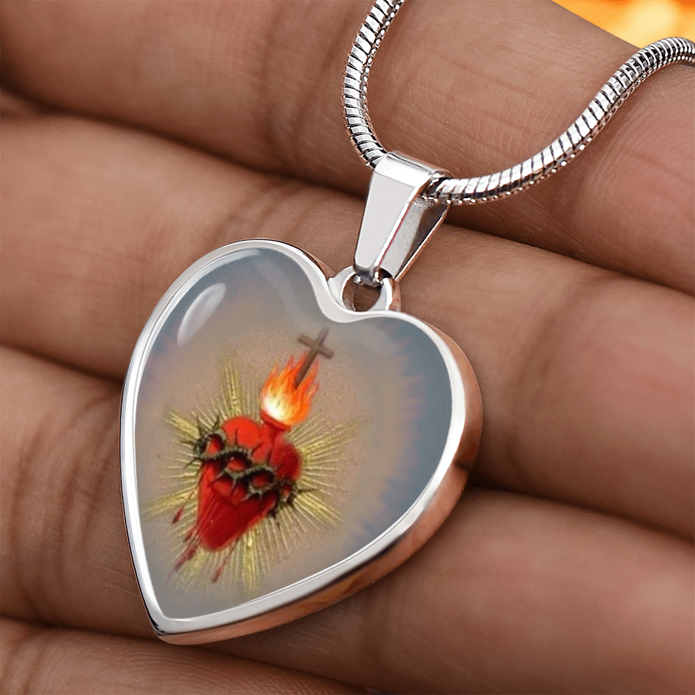 Most Sacred Heart of Jesus pendant necklace