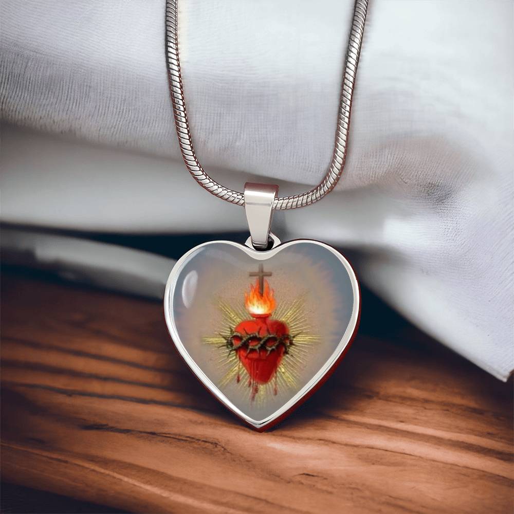 Most Sacred Heart of Jesus pendant necklace