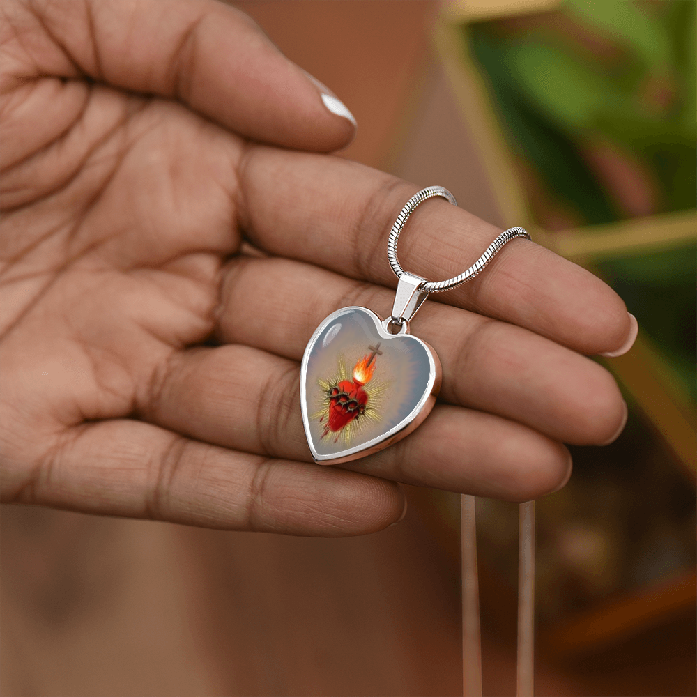 Most Sacred Heart of Jesus pendant necklace