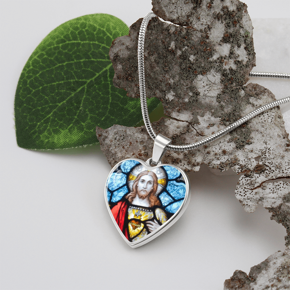 Sarced Hert of Jesus Necklace