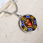 Sacred Heart of Jesus necklace medal pendant