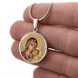 Theotokos Necklace Othodox Icon Pendant
