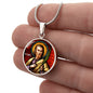 Saint Jude Thaddaeus  pendant necklace, Patron saint of  Lost Causes, St Jude Gift