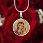 Theotokos Necklace Othodox Icon Pendant