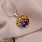 The Sacred Heart of Jesus Christ pendant necklace