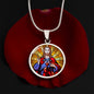 The Sacred Heart of Jesus Christ pendant necklace