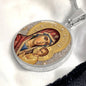 Theotokos Necklace Othodox Icon Pendant