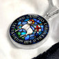 Lamb of God necklace, Lamb of God Agnus Dei pendant necklace, Our Lamb Has Conquered Let Us Follow Him, Lamb of God pendant