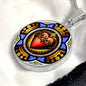 Sacred Heart of Jesus necklace medal pendant