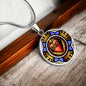 Sacred Heart of Jesus necklace medal pendant