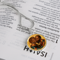 Saint Peter and Saint Paul icon circle pendant necklace