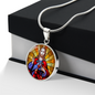 The Sacred Heart of Jesus Christ pendant necklace