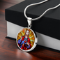 The Sacred Heart of Jesus Christ pendant necklace