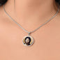 Jesus Christ Pantocrator of Sinai circle pendant necklace