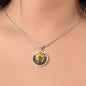 Christ and Abbot Menas pendant necklace