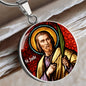 Saint Jude Thaddaeus  pendant necklace, Patron saint of  Lost Causes, St Jude Gift