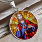 The Sacred Heart of Jesus Christ pendant necklace
