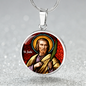 Saint Jude Thaddaeus  pendant necklace, Patron saint of  Lost Causes, St Jude Gift