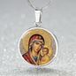Theotokos Necklace Othodox Icon Pendant