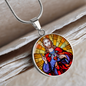 The Sacred Heart of Jesus Christ pendant necklace