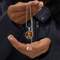 Saint Jude Thaddaeus  pendant necklace, Patron saint of  Lost Causes, St Jude Gift