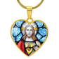 Sarced Hert of Jesus Necklace