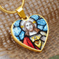 Sarced Hert of Jesus Necklace