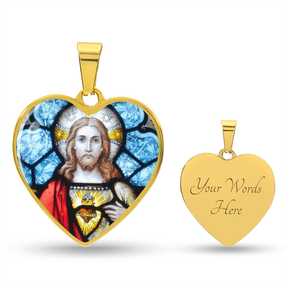 Sarced Hert of Jesus Necklace