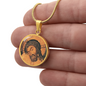 Extreme Humility pendant necklace Published on ETSY