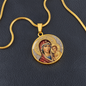 Theotokos Necklace Othodox Icon Pendant