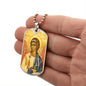 Guardian Angel  Dog Tag  necklace