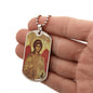 Archangel Michael miltary necklace