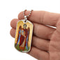 Archangel Michael Dog Tag necklace