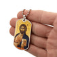 Jesus Christ Pantocrator Vatopedi dog tag necklace