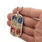 Archangels Michael, Arch Angel Michael, Personalised Gift, Archangel Gabriel, Archangel Raphael, Archangel Uriel military dog tag necklace