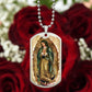 Our Lady of Guadalupe dog tag necklace