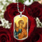 Archangel Raphael Dog Tag military pendant necklace